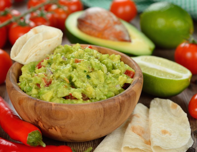 Fresh guacamole